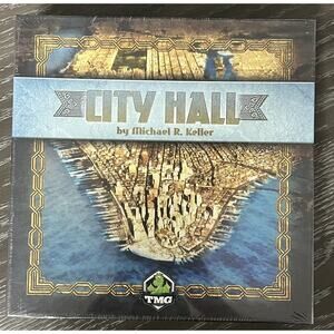 City Hall Board Game by Michael R. Keller 2013 Tasty Minstrel Games, New Sealed